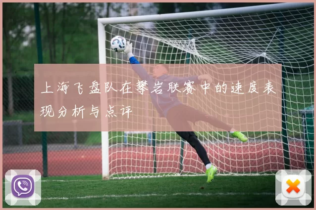 上海飞盘队在攀岩联赛中的速度表现分析与点评