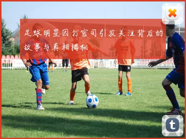 足球明星因打官司引发关注背后的故事与真相揭秘