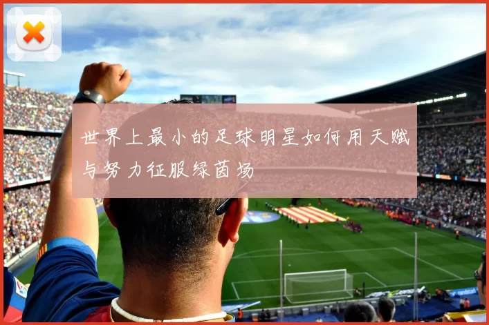 世界上最小的足球明星如何用天赋与努力征服绿茵场