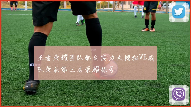 王者荣耀团队配合实力大揭秘WE战队荣获第三名荣耀称号
